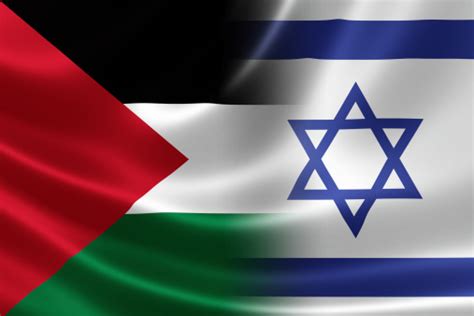 flaggen israel und palästina
